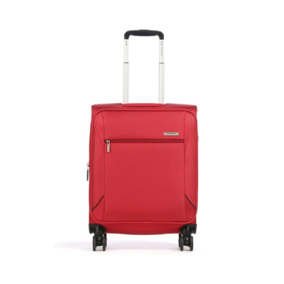 Trolley morbido 55cm 4 ruote cabina espandibile Samsonite Base Breeze Red