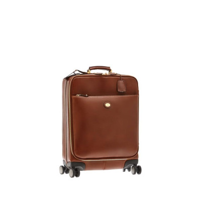 Trolley Morbido Cabina The Bridge MarroneOro  Valigeria.it