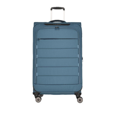 Trolley Morbido Grande Espandibile Skaii Travelite Blue  Valigeria.it