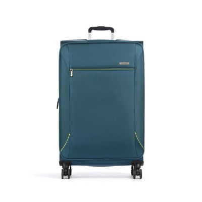 Trolley morbido 78cm 4 ruote grande espandibile Samsonite Base Breeze Petrol Blue