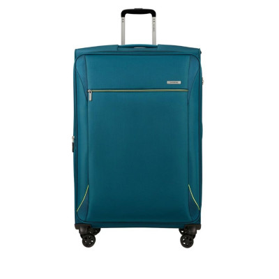Trolley morbido 81cm 4 ruote maxi espandibile Samsonite Base Breeze Petrol Blue