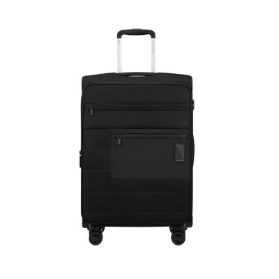 Trolley Morbido Medio Espandibile Vaycay Samsonite Black  Valigeria.it