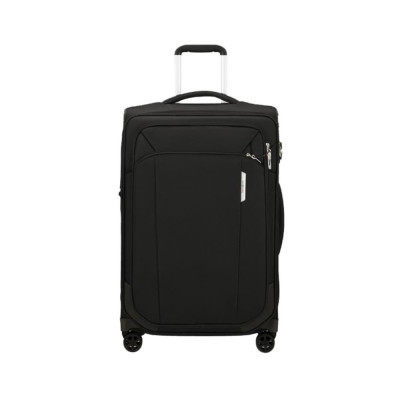 Trolley Morbido Medio Respark Samsonite Ozone Black  Valigeria.it