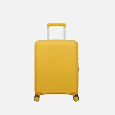 Trolley rigido 55cm 4 ruote cabina American Tourister Diablast Digital Yellow