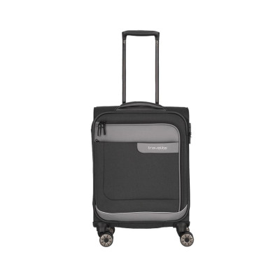 Trolley rigido cabina espandibile Viia Travelite 09284704-Antracite Valigeria-it