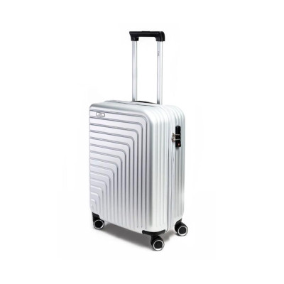 Trolley Rigido Cabina Fibra II RoncatoCiak Argento  Valigeria.it