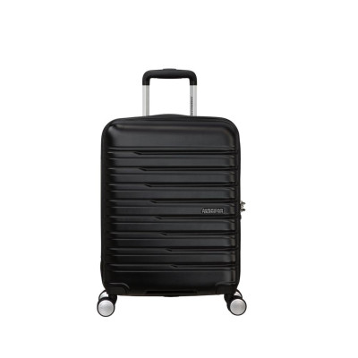 Trolley rigido cabina Flashline American Tourister ME8001-Shadow Black Valigeria-it