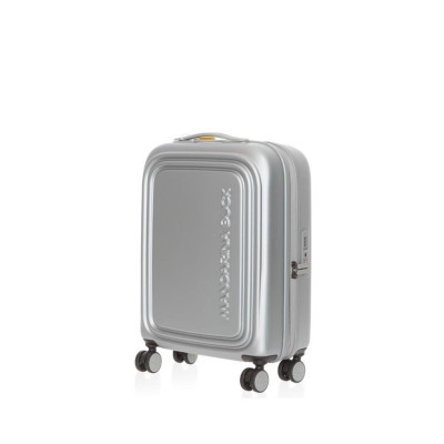 Trolley Rigido Cabina Logoduck + Mandarina Duck Silver  Valiegria.it