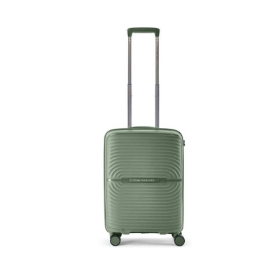 Trolley rigido 55cm 4 ruote cabina Roncato Baulificio Cosmo Verde Militare