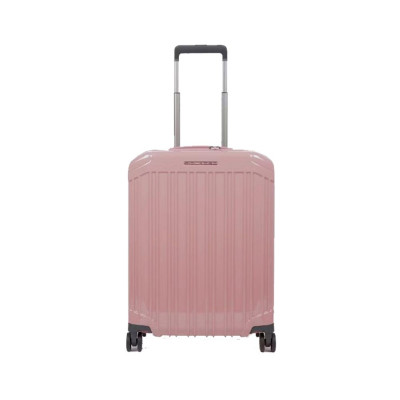 Trolley Rigido Cabina Ryanair Pq Light Piquadro Rosa  Valigeria.it