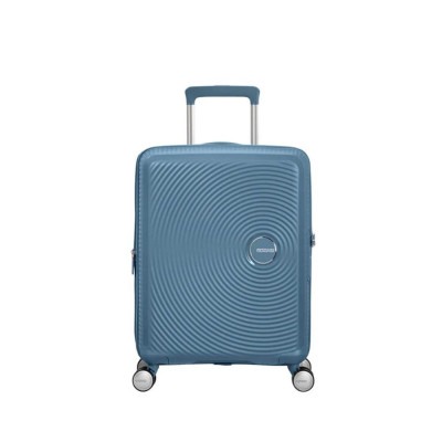 Trolley Rigido Cabina Soundbox American Tourister Stone Blue  Valigeria.it