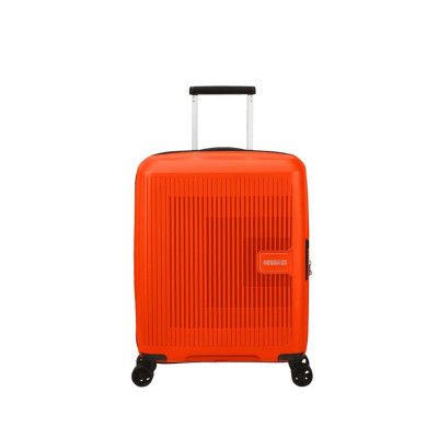 Trolley Rigido Espandibile Cabina Aerostep American Tourister Bright Orange  Valigeria.it