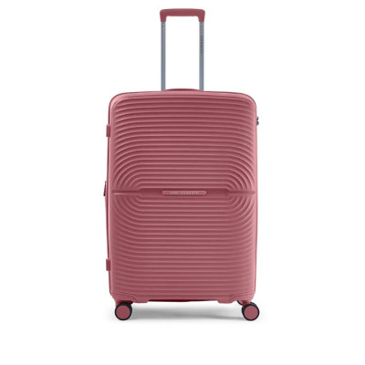 Trolley rigido 74cm 4 ruote grande Roncato Baulificio Cosmo Rosa Barocco