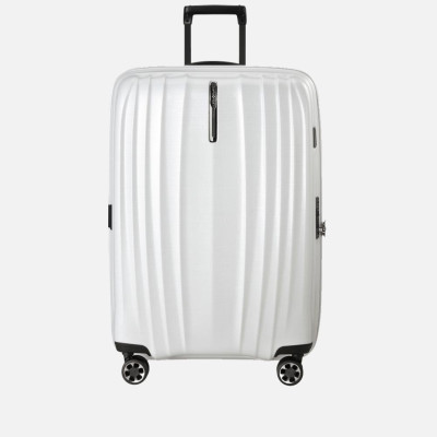 Trolley rigido 76cm 4 ruote grande espandibile Samsonite Nexis Cotton White