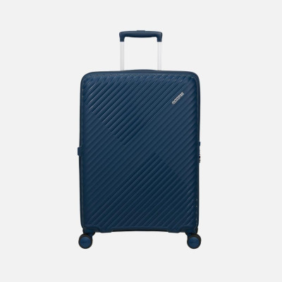 Trolley rigido 68cm 4 ruote medio espandibile American Tourister Diablast Darkwave Blue