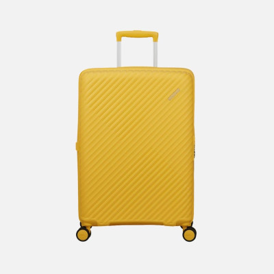 Trolley rigido 68cm 4 ruote medio espandibile American Tourister Diablast Digital Yellow