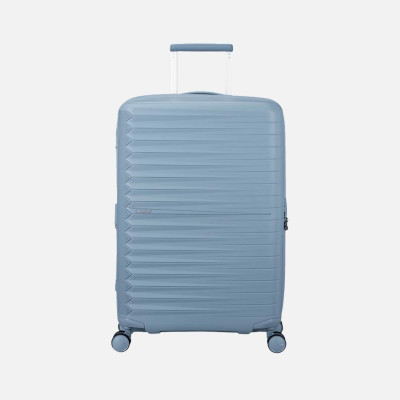 Trolley rigido 68cm 4 ruote medio espandibile American Tourister FastForward Steel Blue