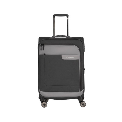 Trolley rigido medio espandibile Viia Travelite 09284804-Antracite Valigeria-it