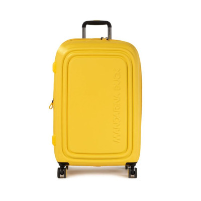 Trolley Rigido Medio Logoduck+ Mandarina Duck Yellow  Valigeria.it