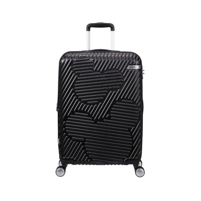 Trolley Rigido Medio Mickey Clouds American Toruister Black  Valigeria.it