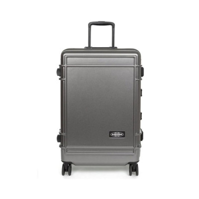 Trolley Rigido Medio Resist'r Case Eastpak EK0A5BJF4S11 Brushed Metal Valigeria-it