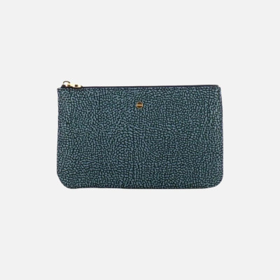 Trousse rettangolo media porta documenti Borbonese Blu Lapis