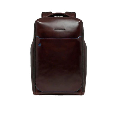 Zaino Business 15.6 Blue Square Piquadro Mogano  Valigeria.it