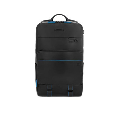 Zaino Business 15.6 Blue Square Piquadro Nero  Valigeria.it