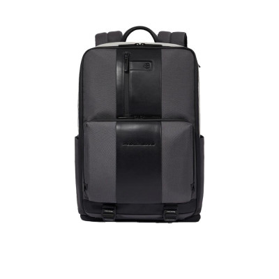 Zaino business 15.6 Brief2 Piquadro CA6375BR2S-Grigio-Nero Valigeria-it