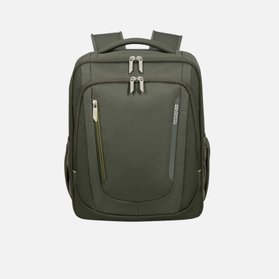 Zaino cabina 40cm porta computer 15.6 American Tourister Wanderlite Dark Khaki
