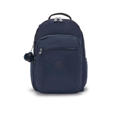 Zaino Classico 15 Seoul Kipling Blue Bleu 2  Valigeria.it