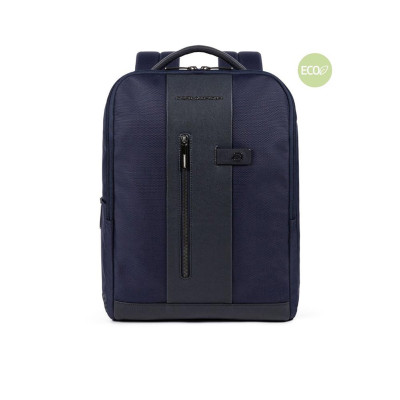 Zaino Porta Computer Brief Piquadro Blu  Valigeria.it