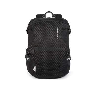 Zaino Porta Computer Piquadro Akron Nero  Valigeria.it