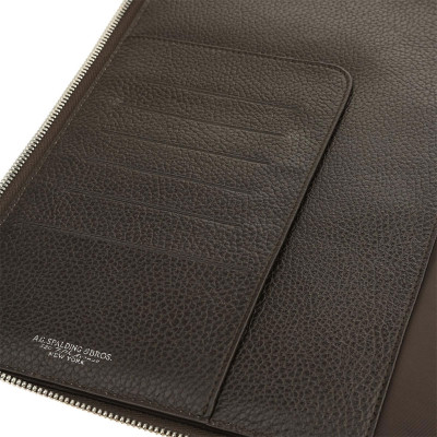 Porta Blocco A4 con Cerniera M | Spalding & Bros | 246510-Testa Moro