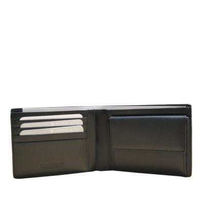 Portafoglio Uomo Orizzontale Semplice | Roncato Valigeria | 411971-Nero