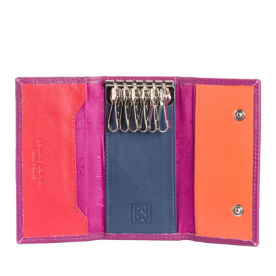 Porta Chiavi 6 ganci per Chiavi Lunghe | DuduBags Colorful Tahiti | 53448612-Fuxia
