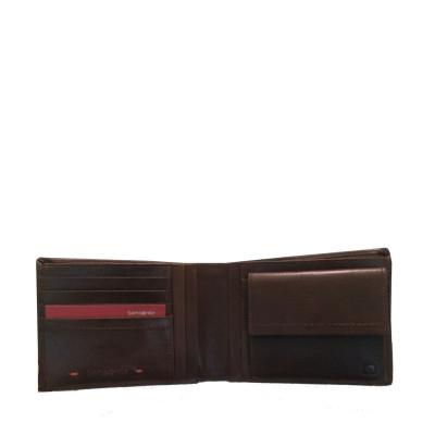 Portafoglio Uomo Orizzontale Semplice | Samsonite West Harbor SLG | 92D006-Brown/Orange