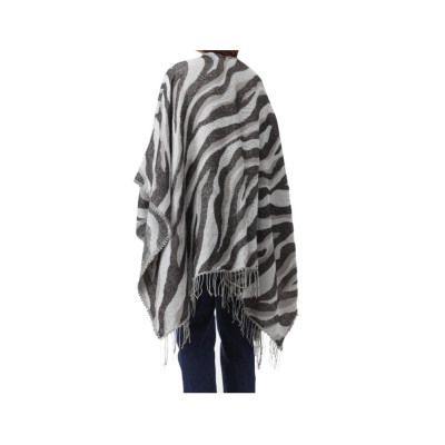Abbigliamento Donna Poncho Jcquard Liu Jo Zebra  Valigeria.it