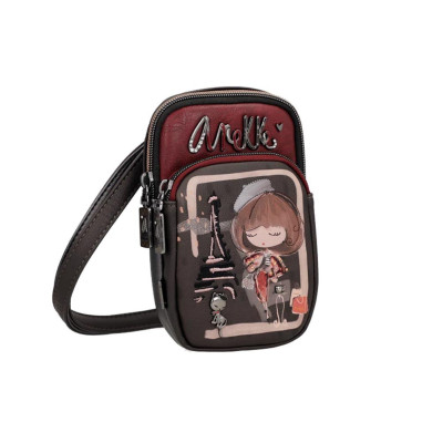 Borsa donna bandoliera piccola Anekke Mademoiselle Multicolor