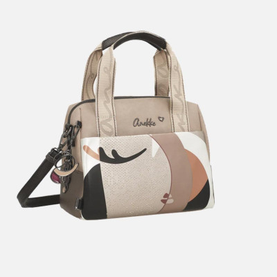 Borsa donna due manici con tracolla Anekke Eikon Multicolor