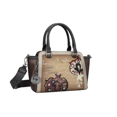 Borsa donna due manici con tracolla Anekke Manifesto Multicolor