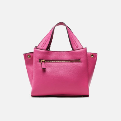 Borsa donna due manici con tracolla Guess Fuchsia