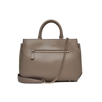 Borsa donna due manici Lorelei Guess HWVG9639060-Dark Taupe Valigeria-it 