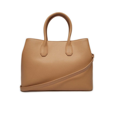 Borsa Donna Due Manici Patrizia Pepe Pompei Beige  Valigeria.it