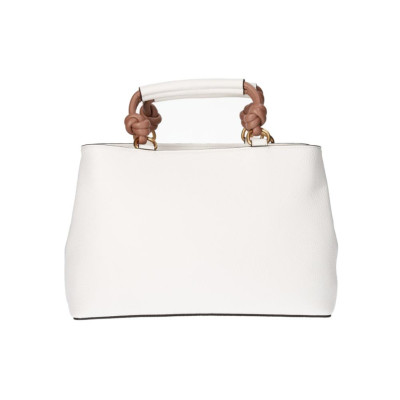 Borsa Donna Due Manici Piccola Sanura Liu Jo Off White  Valigeria.it