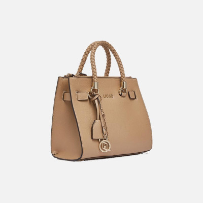 Borsa donna due manici quadrata Liu Jo Manh Cammello