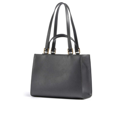 Borsa Donna Due Manici Rubino Liu Jo Antracite Metallico  Valigeria.it