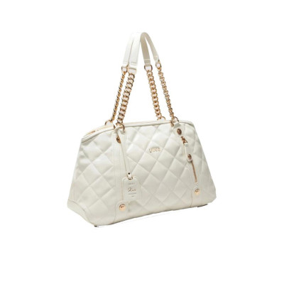 Borsa donna due manici trapuntata Kate Liu Jo AA5132E0015X0459-Cream Valigeria-it 