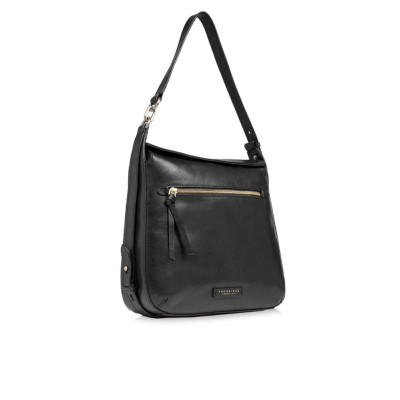 Borsa donna sacca media The Bridge Ingrid Nero/Oro