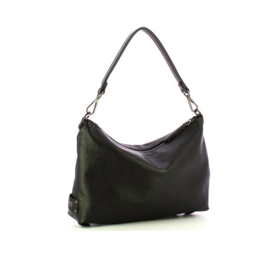 Borsa donna sacca piatta Bull black taglia media Gabs Filippa Nero